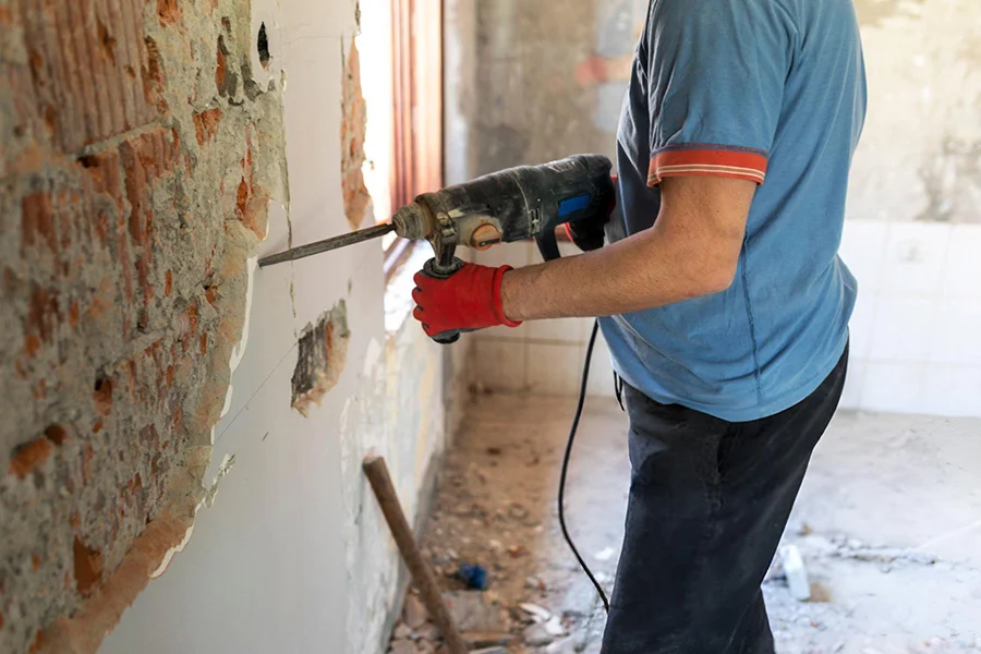 Cracked Wall / Structural Repair in Warrenton, VA