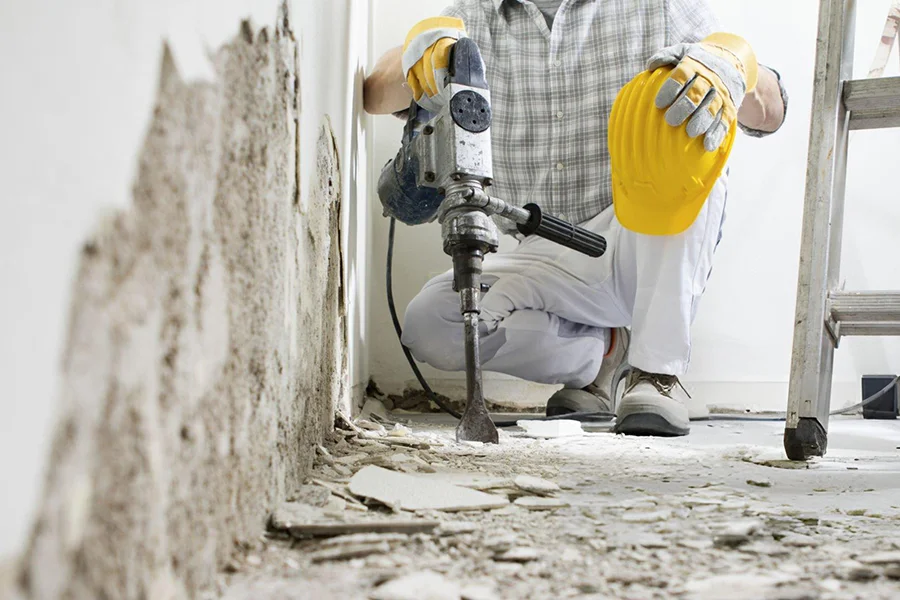 Cracked Wall / Structural Repair in Warrenton, VA