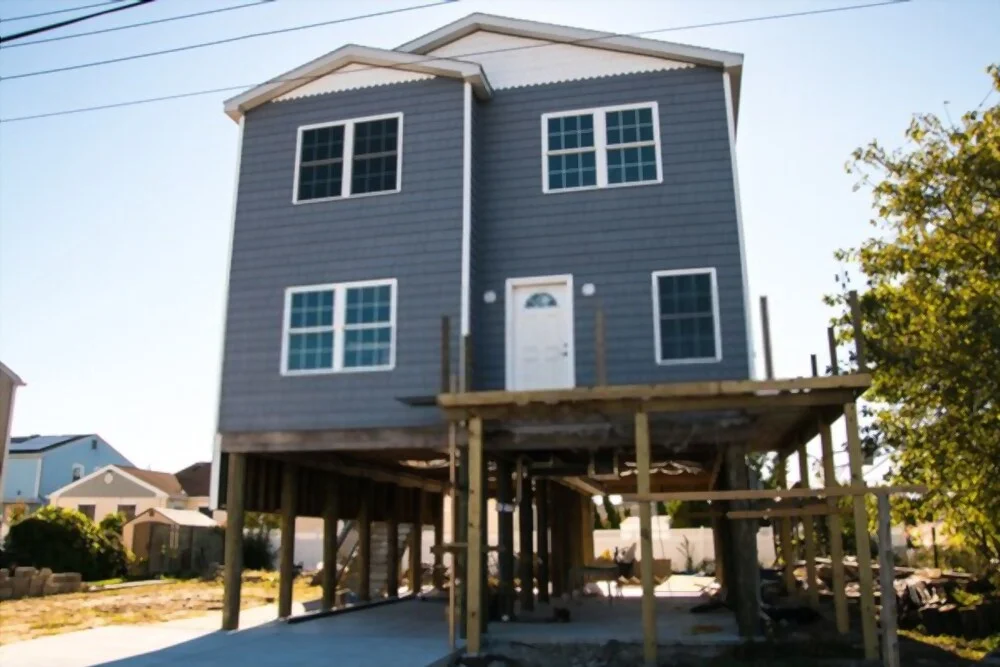 Elevated Pilings or Stilts Foundation Repair in Warrenton, VA