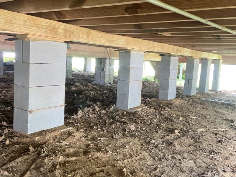 Pier and Beam or Block and Base Foundation Repair in Warrenton, VA